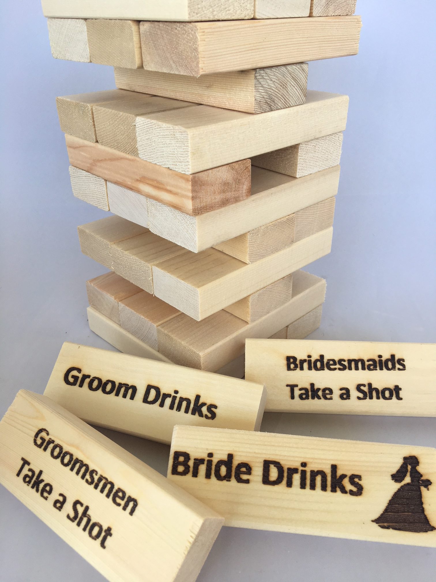 Wedding Party Blocks & Drinking Game - PARTY BLOX